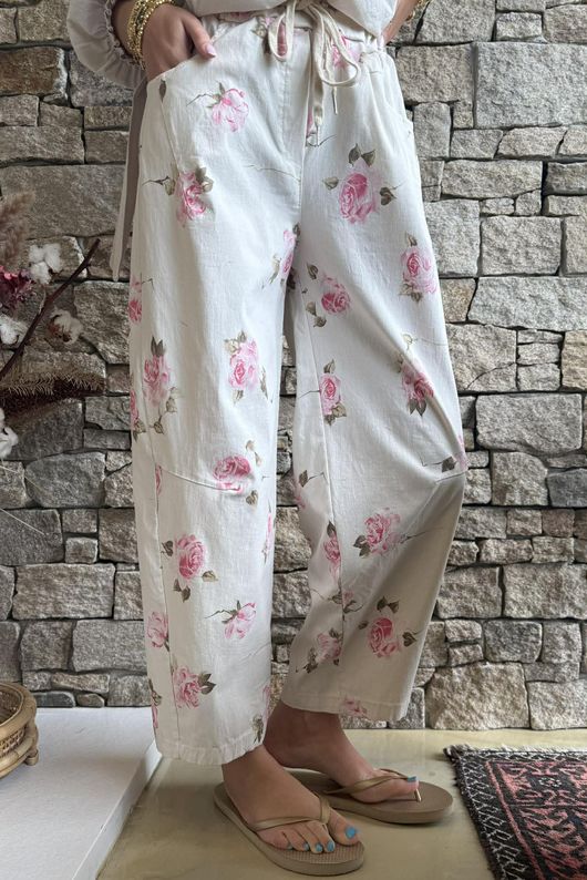 Garden Party Magic Barrel Pant Stone